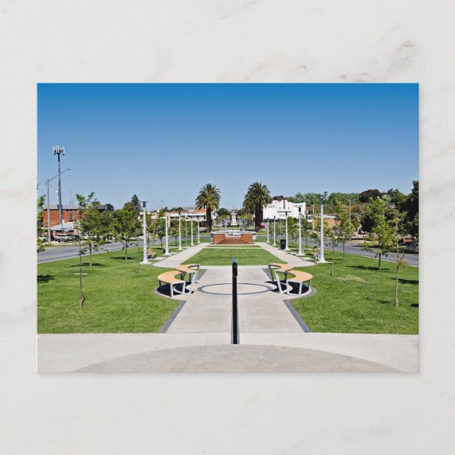 Una postal de tamaño normal (Anverso)