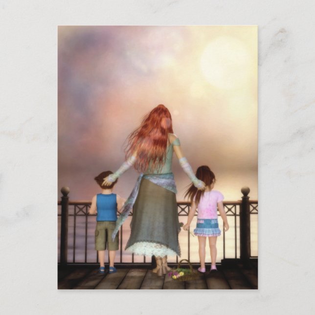 Una postal del océano de amor (texto) (Anverso)