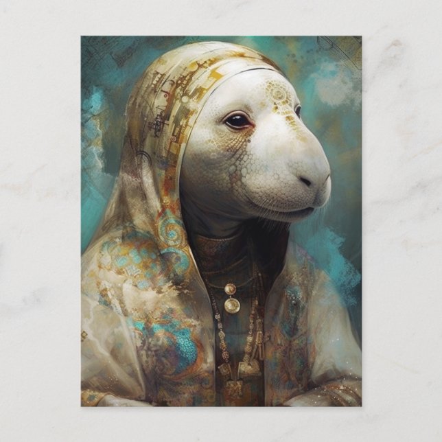 Una postal maniatí (Anverso)