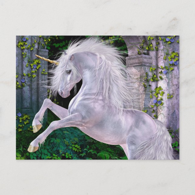 Una postal nocturna encantada (Anverso)