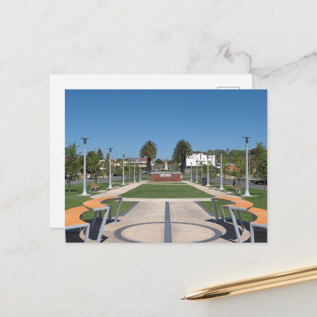 Una postal o tarjeta de vacaciones con foto de Lee (Anverso/Reverso In Situ)