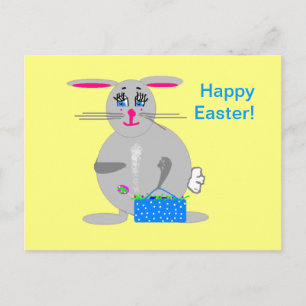 Una postal para conejito de Pascua