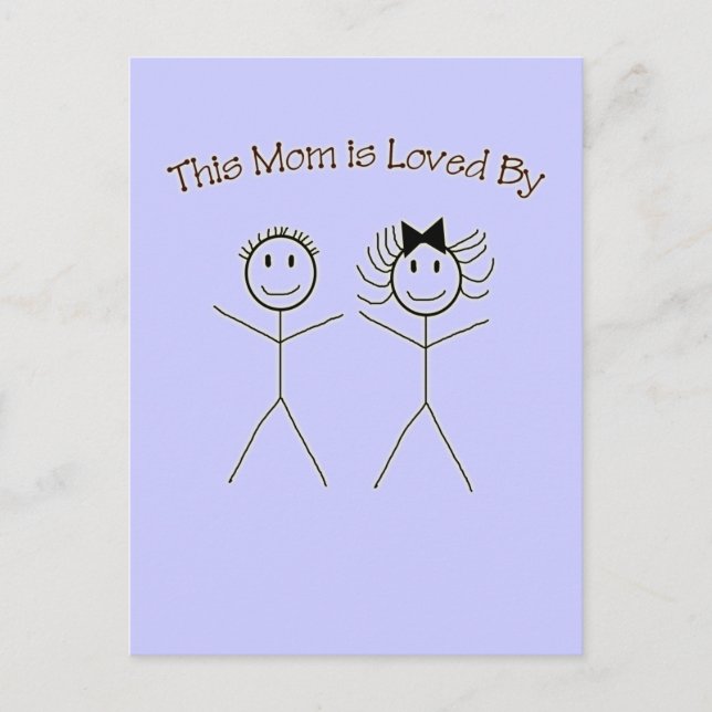 Una postal para mamá (Anverso)