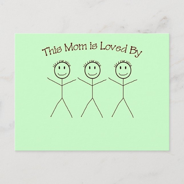 Una postal para mamá (Anverso)