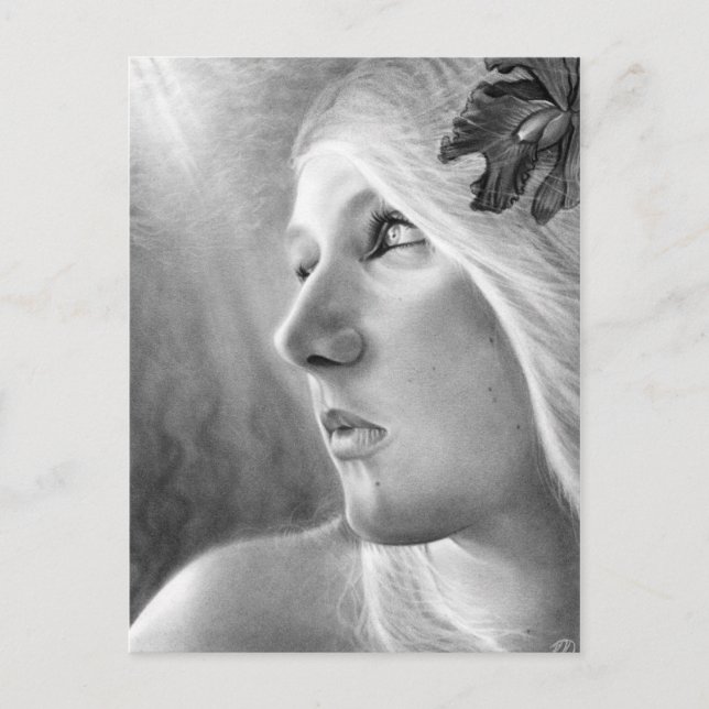 Una postal subterránea oscura de la sirena (Anverso)