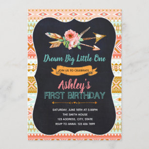 Una primera invitación salvaje tribal del