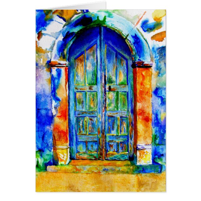 Una puerta griega (Frente)