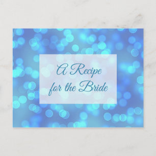 Una receta para la tarjeta de receta del Boda de n