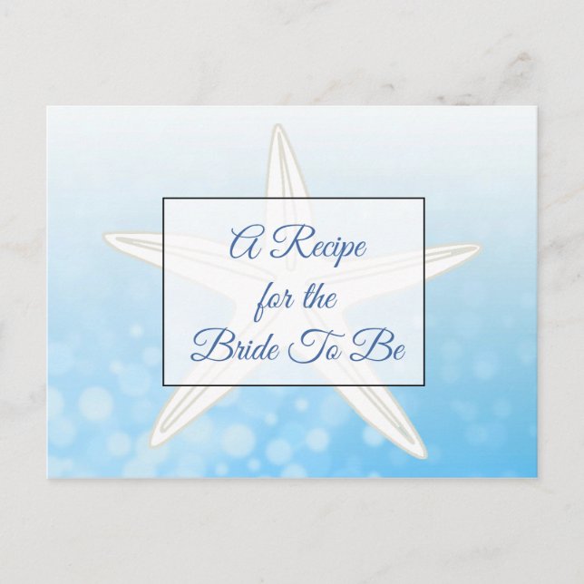 Una receta para la tarjeta de receta del Boda de n (Anverso)