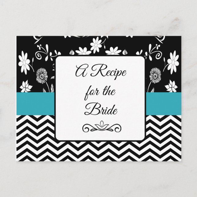 Una receta para la tarjeta de receta del Boda de n (Anverso)