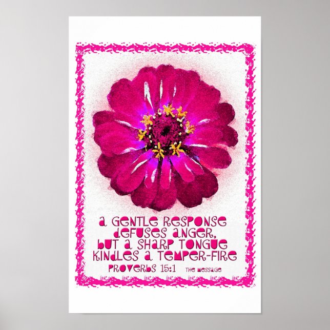 Una Respuesta Suave...... Póster (Frente)