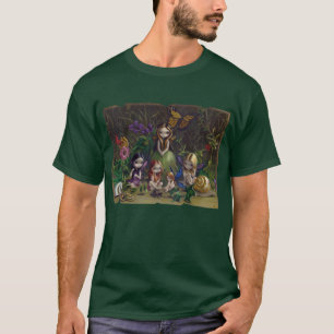 Una reunión de la camisa de hadas gótica de los