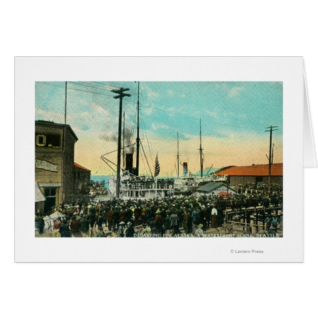 Una salida al mar para la escena de Alaska (Anverso (Horizontal))