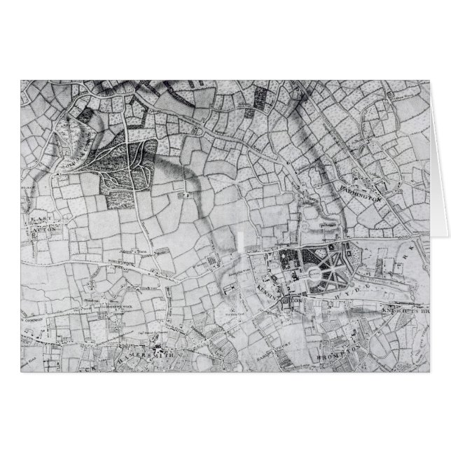 Una sección de una hoja de la encuesta (Anverso (Horizontal))