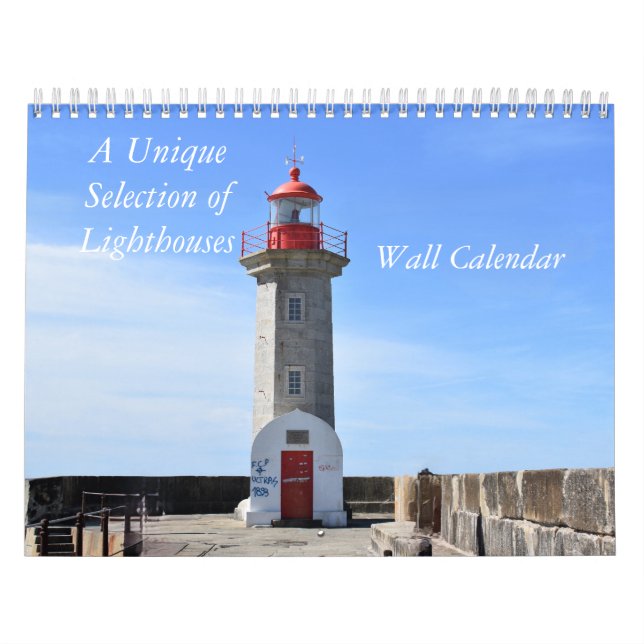 Una selección única del calendario de faros (Tapa)