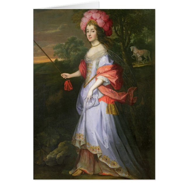 Una señora en el traje de mascarada, c.1679 (Frente)