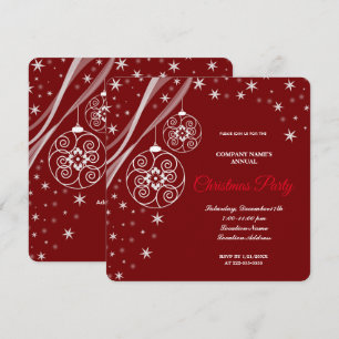 Una simple y elegante invitación a una fiesta de N