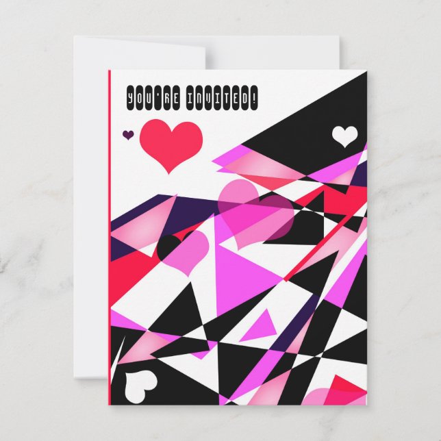 Una sola pista para amar 1 las tarjetas invitadas (Anverso)