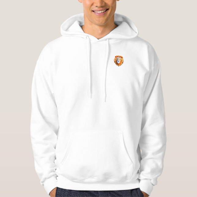 Una sudadera con león geométrico (Anverso)