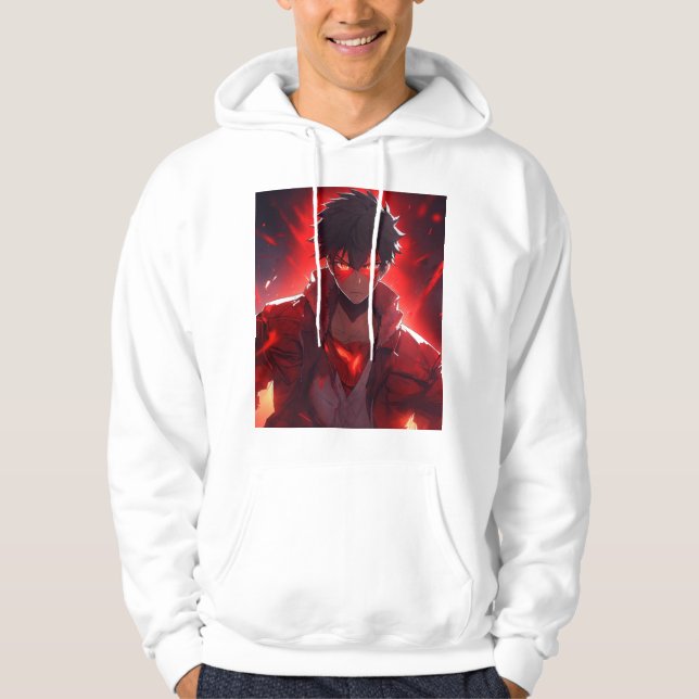 Una sudadera con una imagen de Anime. (Anverso)
