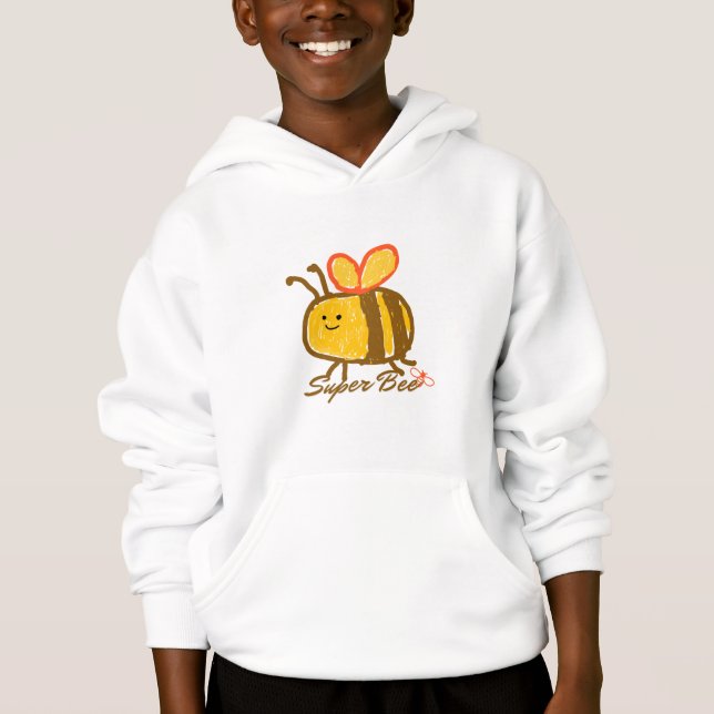 Una sudadera con una SUPER ABEJA (Anverso)