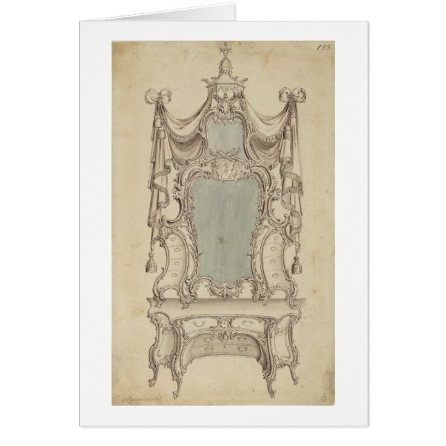 Una tabla de "Toylet", del gabinete Direc de un (Frente)