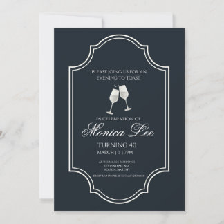 Una Tarde Para Brindar Invitación