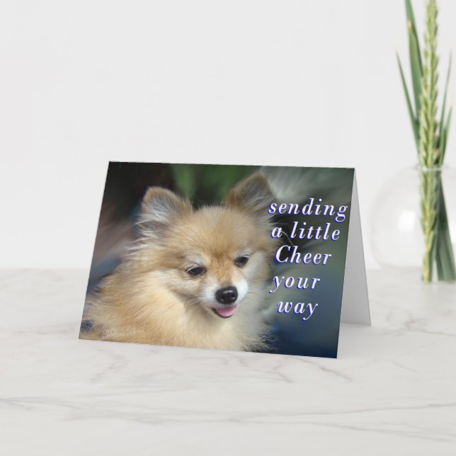 Una tarjeta alegre (Anverso)