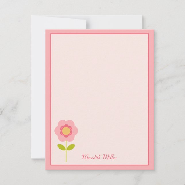 Una tarjeta de agradecimiento perfecta (Anverso)