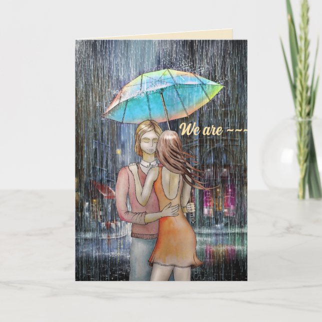 UNA TARJETA DE AMOR PERFECTA PARA PAREJAS (Anverso)