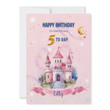 Una tarjeta de cumpleaños de fantasía linda