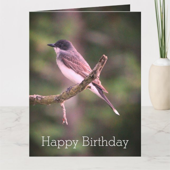 Una tarjeta de cumpleaños feliz para los pájaros (Anverso)