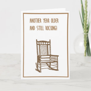 una tarjeta de cumpleaños levemente sarcástica