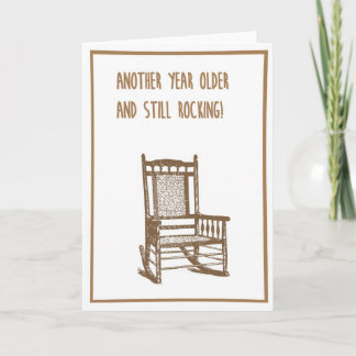 una tarjeta de cumpleaños levemente sarcástica