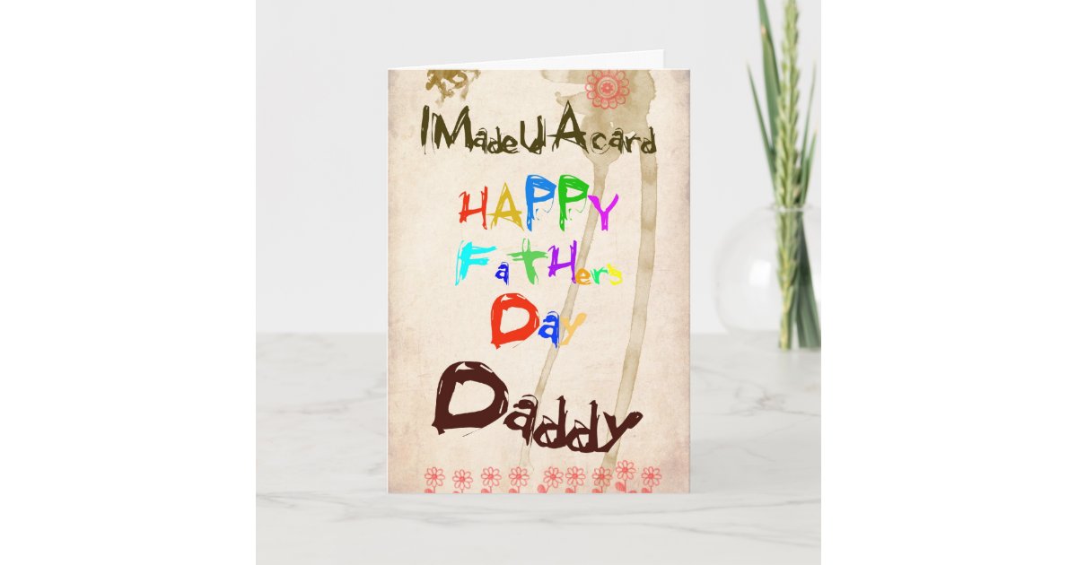 Una tarjeta de cumpleaños para el papá | Zazzle.es