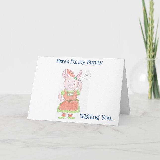 Una tarjeta de cumpleaños para niños, pequeña e in (Anverso)