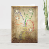 Una tarjeta de cumpleaños para una hermana