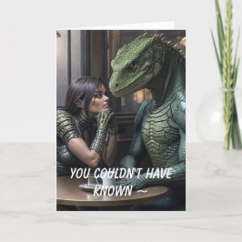 UNA TARJETA DE DESCARGA/DIVORCIO DE MONSTRUO