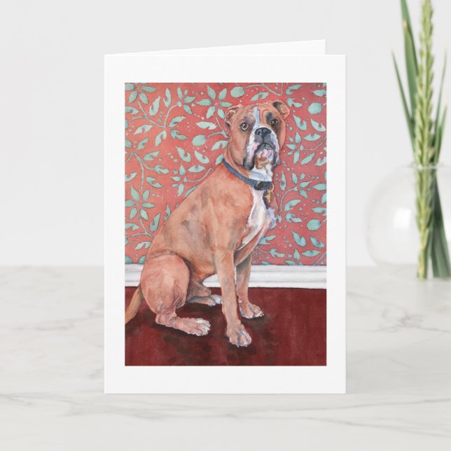 Una tarjeta de felicitación alegre para celebrar (Anverso)