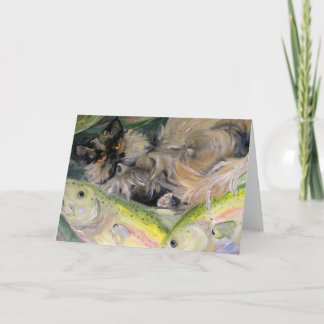 Una tarjeta de felicitación diferente del tipo Hea