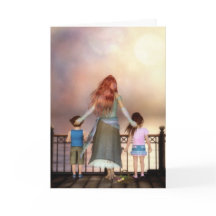 Una tarjeta de felicitación/nota de Ocean of Love