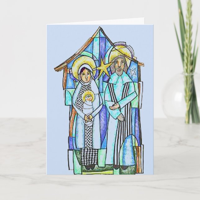 Una tarjeta de felicitación para los Navidades de  (Anverso)