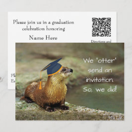 Una Tarjeta de Invitación a la Fiesta de Graduació