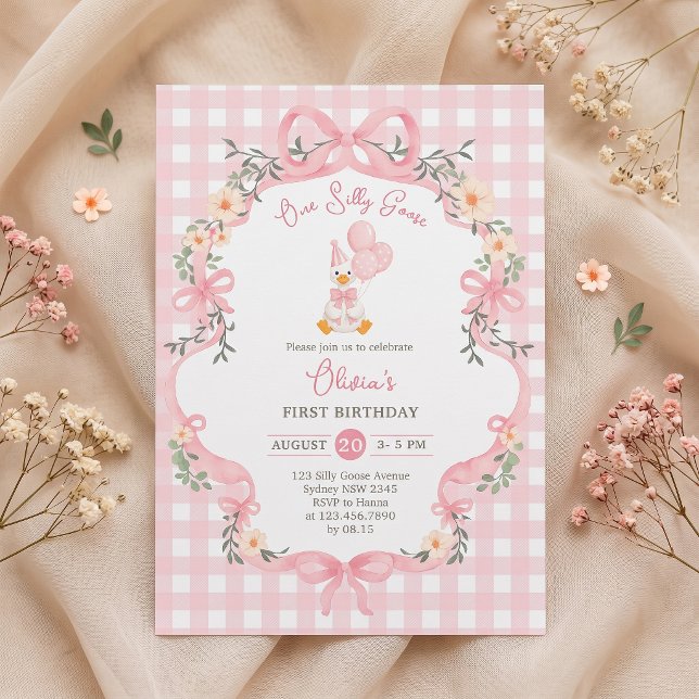 Una Tarjeta de Invitación de Cumpleaños de Niña co (Subido por el creador)