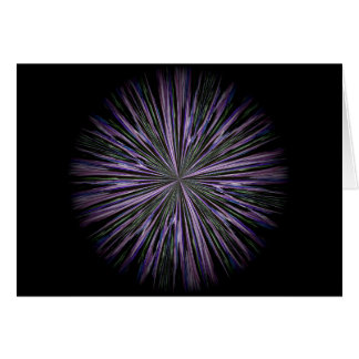 una tarjeta de mandala floral para centrar