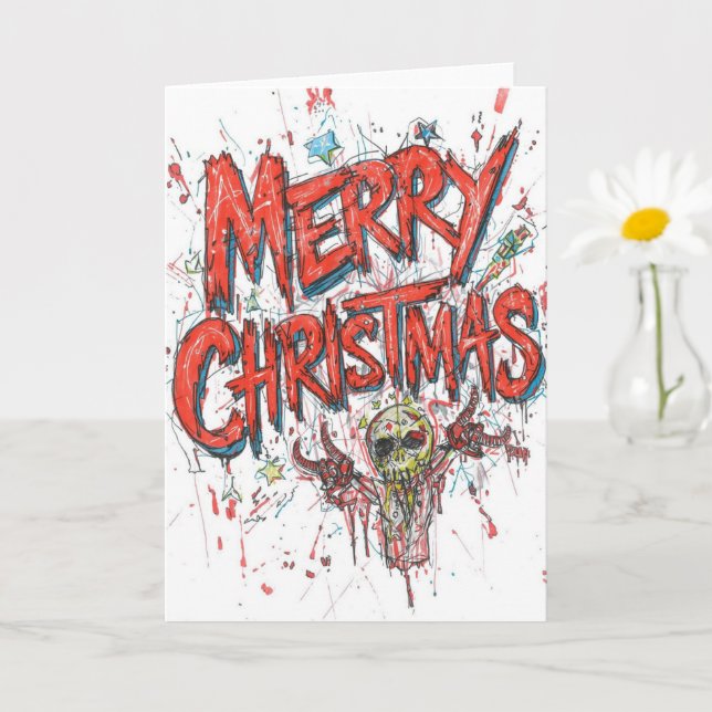 Una tarjeta de Navidad alternativa (Planta pequeña)
