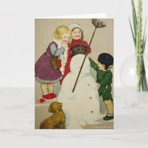 Una tarjeta de Navidad dulce