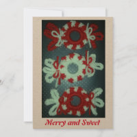 Una tarjeta de Navidad para alguien especial.