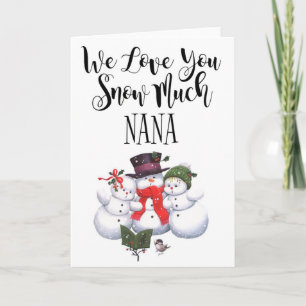Una tarjeta de Navidad para Nana