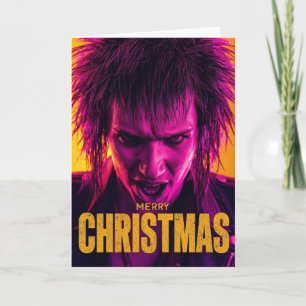 Una tarjeta de Navidad punk